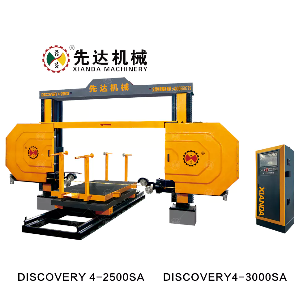 Discovery 4 Intelligent CNC Diamond Wire Saw Machine Discovery 4 Intelligent CNC Diamond Wire Saw Machine